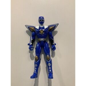 Bandai Power Rangers Dino Thunder Blue Ranger Action Figure 2003 Super Dino Mode